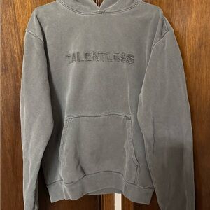 TALENTLESS Charcoal Hoodie